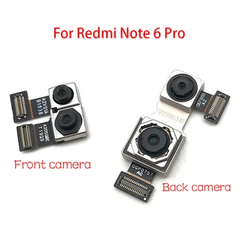 10 шт./лот, Гибкий кабель для передней камеры с модулем задней камеры для Xiaomi Redmi Note 6 Pro