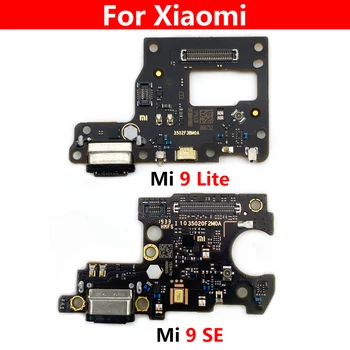 100% Оригинальная новинка для Xiaomi Mi 9 Se Mi9 Lite, разъем USB-порта, док-станция, гибкий кабель для зарядки, плата для зарядного устройства, гибкий кабель