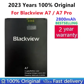 100% Оригинальный Аккумулятор Blackview A7 2800 мАч, Резервная Батарея, Замена Для Blackview A7, Двойной смартфон