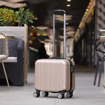 18-дюймовый дорожный чемодан на вращающихся колесиках, ручная кладь, сумка на колесиках, сумка-тележка, студенческий чемодан, комплект для багажа, мода