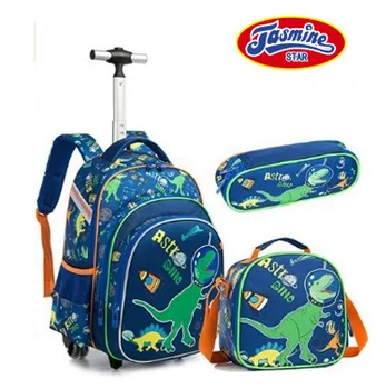 3 шт. Школьный набор с колесиками, сумка для ланча, блестки, 16 дюймов, школьные сумки на колесиках, рюкзак на колесиках, студенческая тележка, рюкзак для мальчиков