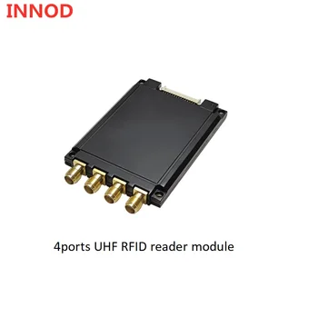 4 порта считывателя UHF RFID Impinj R2000 с несколькими метками 500tags/second пассивный дальнобойный TCP IP/RJ45 Ethernet