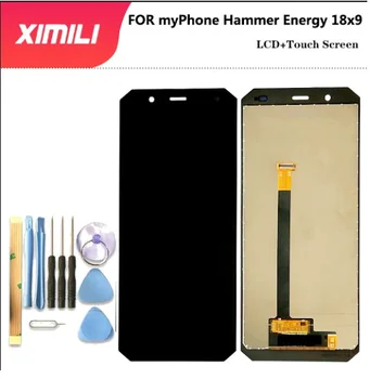 5,7-дюймовый MyPhone Hammer Energy 18x9 ЖК-дисплей + сенсорный экран Дигитайзер в Сборе 100% Оригинальный Новый ЖК-дисплей + Сенсорный Дигитайзер для Молотка