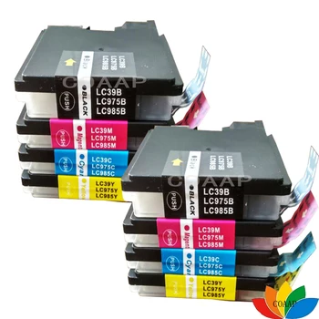 8PK Высококачественный Совместимый Чернильный Картридж LC985 LC975 LC39 для Принтера Brother DCP-J125 DCP-J315W DCP-J515W MFC-J410 MFC-J415W