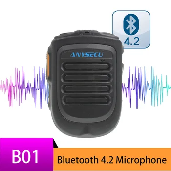 Bluetooth Микрофон B01 Ручной Беспроводной Микрофон для 3G 4G IP-радио Newwork с приложением REALPTT ZELLO для мобильного телефона Android