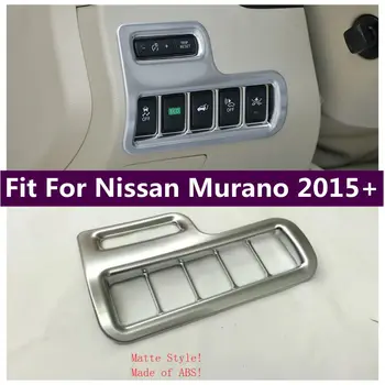 LHD Головные фонари, Лампы, Кнопка включения, Декоративная рамка, накладка, подходит для Nissan Murano 2015-2018, аксессуары для интерьера