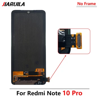 OLED ЖК-дисплей с сенсорным экраном для Redmi Note 10 Pro 10S ЖК-дисплей с сенсорным экраном дигитайзер