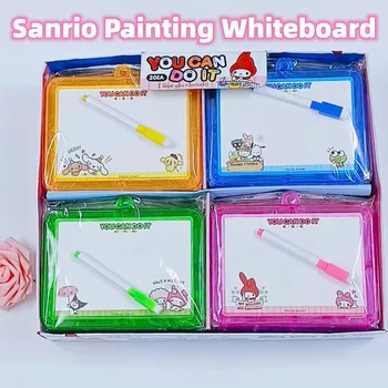 Sanrio Милая Мультяшная доска для рисования, Стираемая доска для граффити, Доска объявлений, Детские подарки, Канцелярские принадлежности Оптом