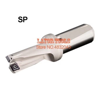 SP-C25/C32-5D-SD20.5--SD25, заменить лезвия И тип сверла для вставки SPMW SPMT U Для сверления неглубоких отверстий сменными вставными сверлами