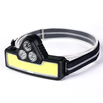 USB-зарядная фара, долговечный фонарик для рыбалки на открытом воздухе, для ночных спортивных мероприятий в чрезвычайных ситуациях