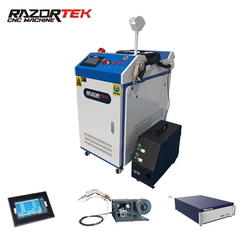 волоконно-лазерный аппарат для чистки и сварки 3 в 1, лазерный сварочный аппарат для лазерной резки
