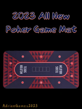 Дизайнерская скатерть для покера Paremid, коврик для покера Texas Holdem, изготовленный из резины