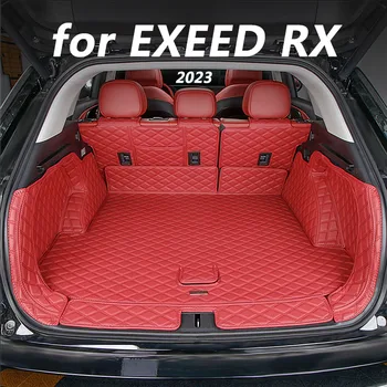 для Chery EXEED RX 2023 Аксессуары для оформления интерьера автомобиля, кожаная защитная накладка на багажник, грязеотталкивающая прокладка