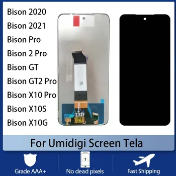 Для Umidigi Bison GT 2 GT2 Pro Экран мобильного телефона Tela ЖК-дисплей Сенсорный экран Дигитайзер В Сборе GT2 Pro Bison X10S Tela LCD
