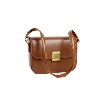 Женская сумка Tofu, новинка 2023, высококачественная нишевая женская сумка sense, сумка через плечо, модная сумка для подмышек, маленькая квадратная сумка на одно плечо