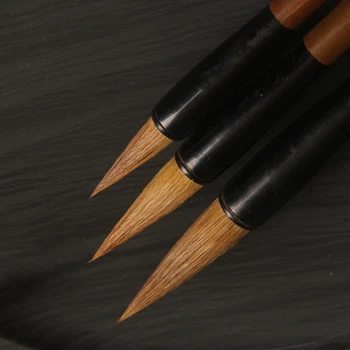 Китайская Обычная Каллиграфическая Кисть Для Каллиграфии Caligrafia Weasel Hair Brush Pen Начинающие Каллиграфические Кисти Для Рисования Tinta Фарфора