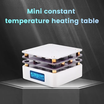 Мини Цифровой Регулируемый Нагревательный стол с постоянной температурой, Сварочные компоненты, Стол для предварительного нагрева Диодов Type-C USB