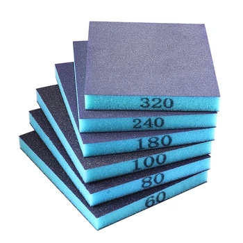 Многоразовая Полировальная губка для наждачной бумаги, сетчатые шлифовальные полировальные накладки, прямая поставка