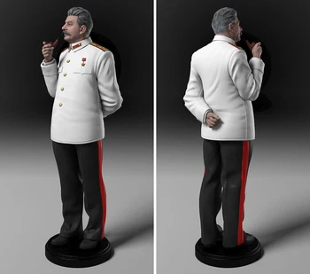 наборы моделей из смолы 1/24 75 мм 1/18 100 мм Фигурка Сталина Неокрашенная Без цвета RW-080