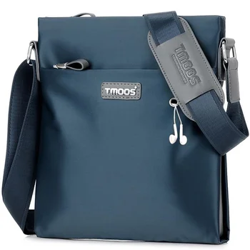 Новая мужская сумка через плечо в британском Модном повседневном стиле, Высококачественный дизайн, многофункциональная сумка-мессенджер Большой емкости