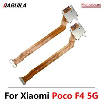 Новый для Xiaomi Poco F4 5G Держатель SIM-карты Слот для лотка Гнездо для считывания данных Гибкий кабель