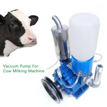 Портативный Электрический Вакуумный насос для доения коров MachineSheep Cow Goat Milker Ведро для молока 250Л/мин США