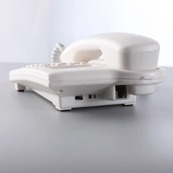 Проводной телефон 68TA с дисплеем вызывающего абонента, классический стационарный телефон, настольный телефон, телефон с большой кнопкой