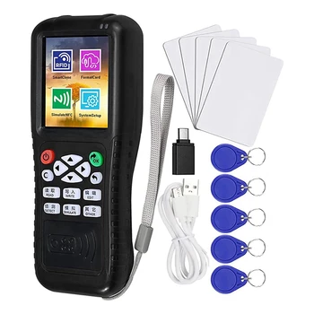 Программатор смарт-карт MOOL с несколькими частотами RFID, Дубликатор RFID-считывателя, Считыватель NFC, Декодер зашифрованных карт