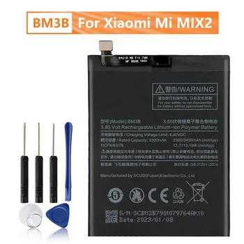 Сменный аккумулятор телефона BM3B для Xiaomi MIX2 Mix 2 3400 мАч с бесплатными инструментами