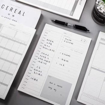 Элегантная бумага для планирования деловой работы с отрывными блоками Календарь, расписание